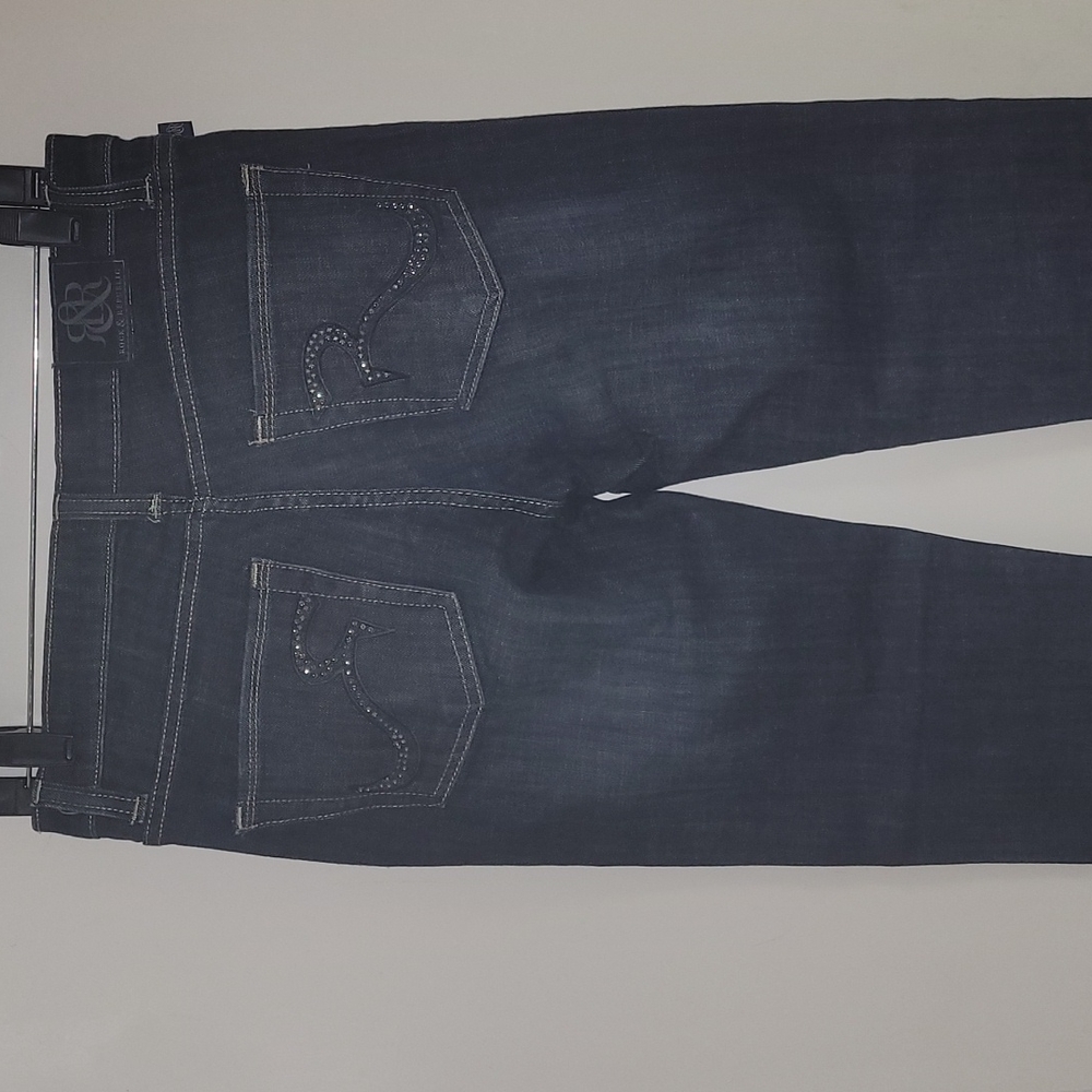 Rock & Republic Kasandra Dark wash boot cut.